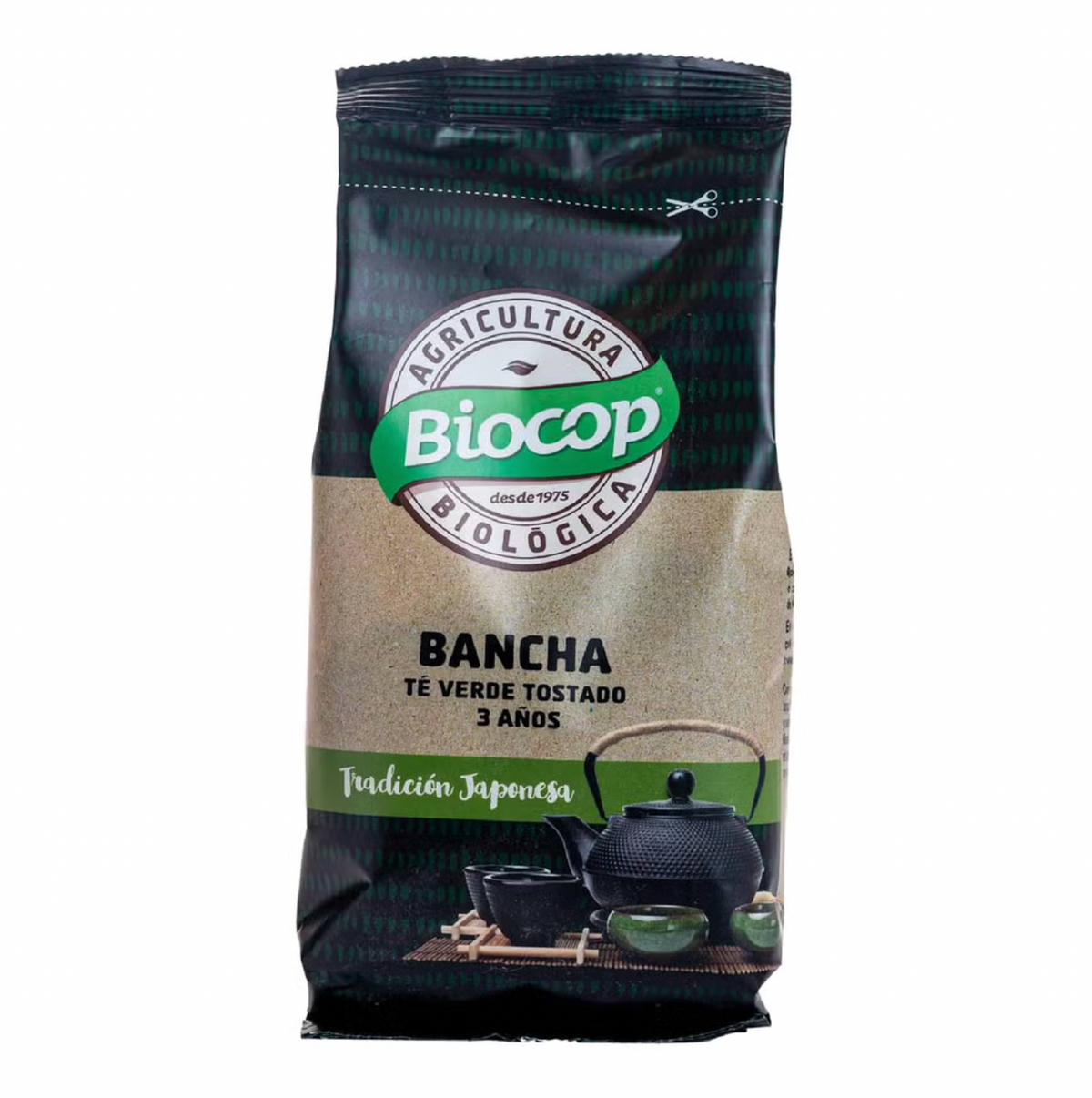 Té Verde Tostado Bancha 3 años Ecológico - Biocop