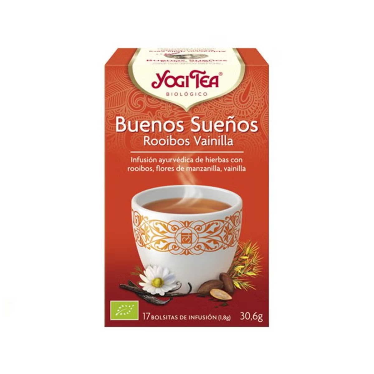 Infusión Buenos Sueños Rooibos Vainilla - Yogi Tea