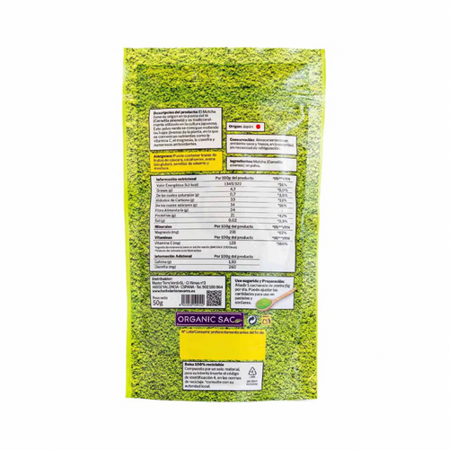 Bio Té Matcha en polvo - Organic Sac